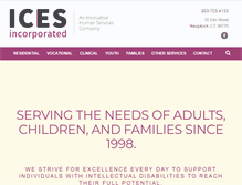 Tablet Screenshot of icesonline.org